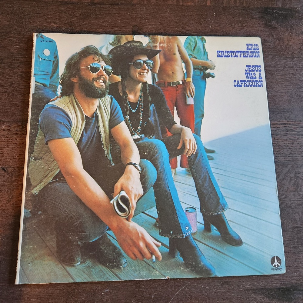 Kris Kristofferson Jesus‎ Was A Capricorn Vinyl LP Record 1972 Monument